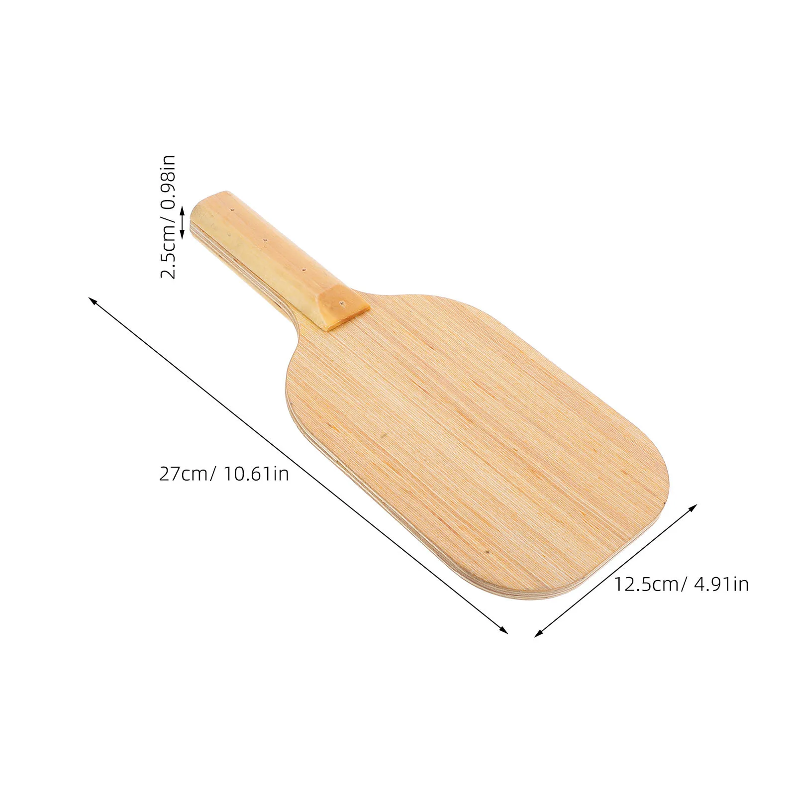 مجداف تنس الطاولة شخص أعمى حساسية عالية انتعاش قبضة مريحة معدات التدريب مجداف تنس الطاولة