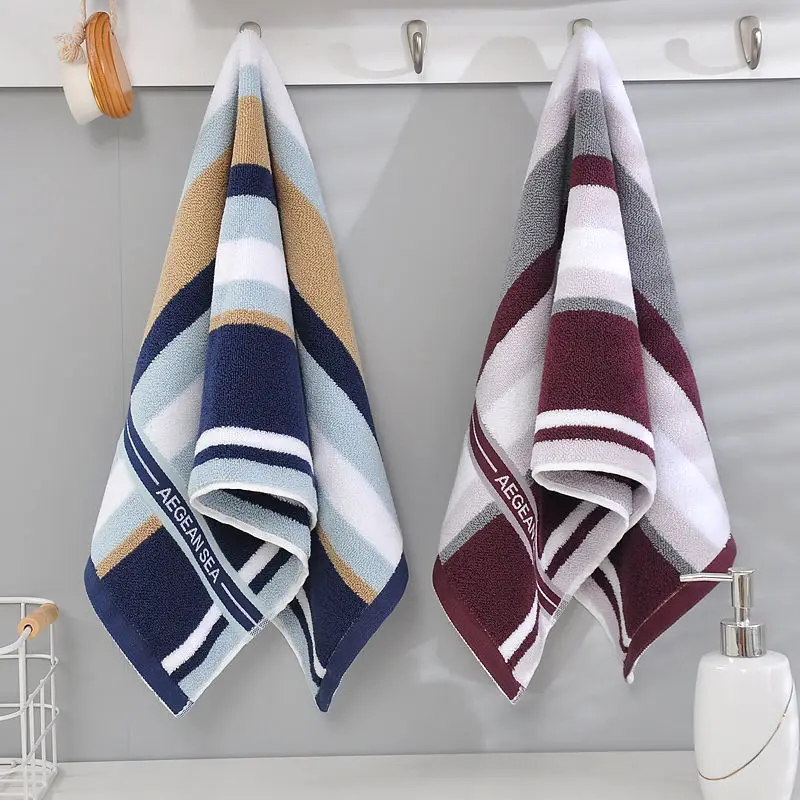 Large Size Cotton Towels for Household Use Soft Absorbent and Lint Resistant Hotel Bathing Adult Men and Women All Cotton Towels
