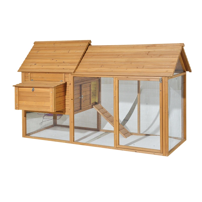 

Luxury Extra Large Wholesale Chicken Nesting Box Large Hen Cage Wooden Chicken Coop For Outdoor