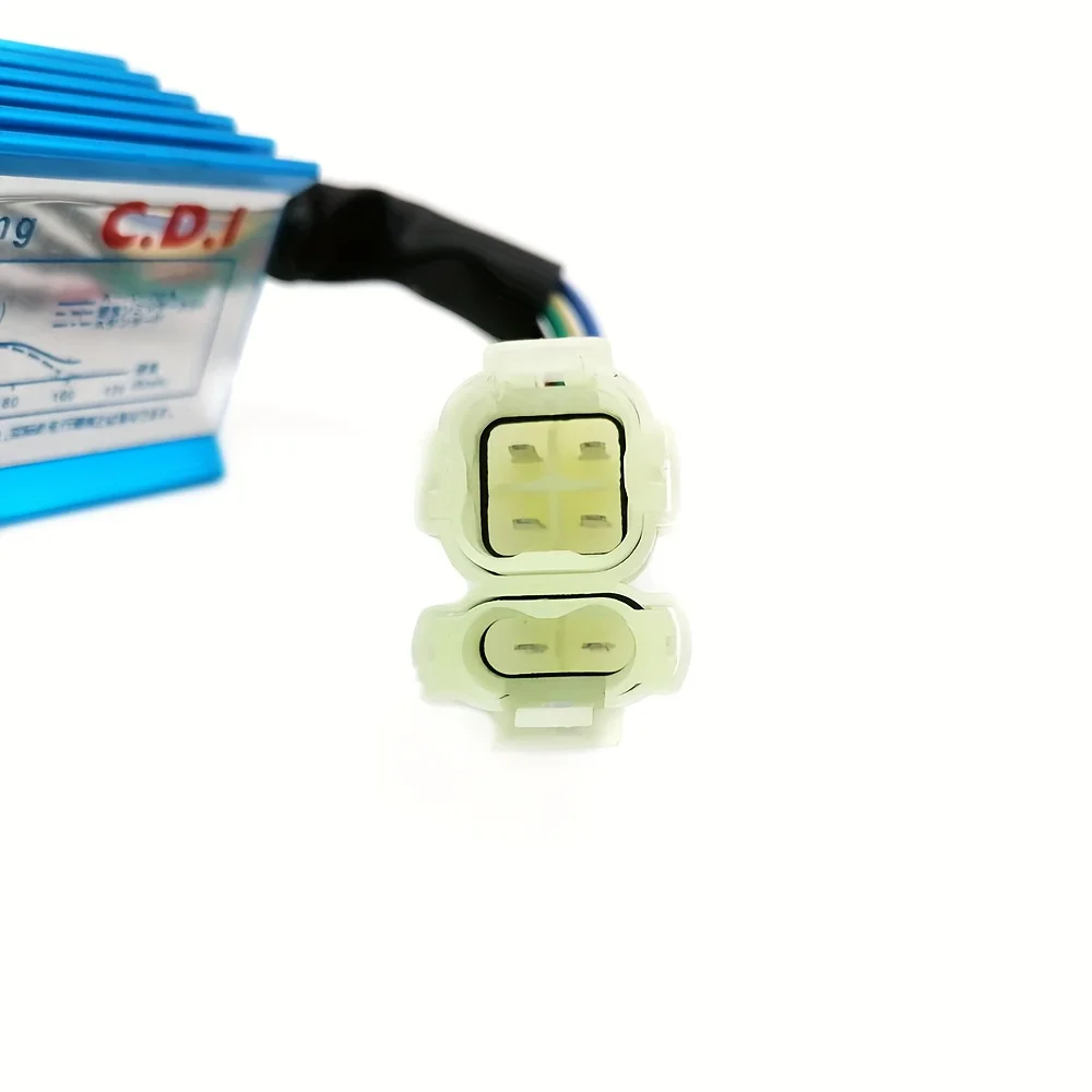 ملف الإشعال لسباق الدراجات النارية 50cc 125cc 150cc محرك ثنائي الأشواط 6 Pin CDI Box