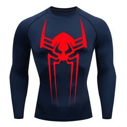 2099 Men's Sports Top Tee Quick Dry Compression Long Sleeve Shirt  Second Skin Gym Workout Short Fitness Running T-Shirt Men