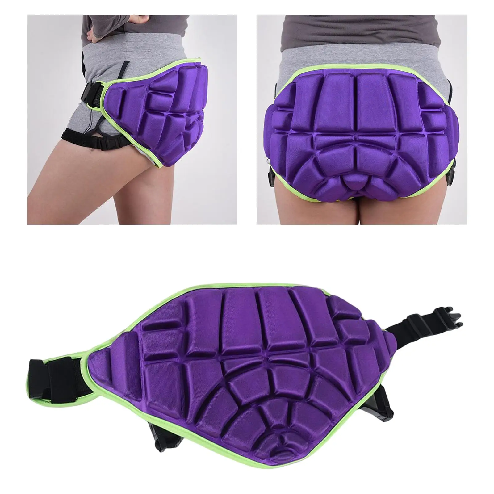 Children Sports Butt Pad Thicken EVA Padded Hip Protector Kids Hip Protective Pad Gear Guard for Skating Snowboard Skiing