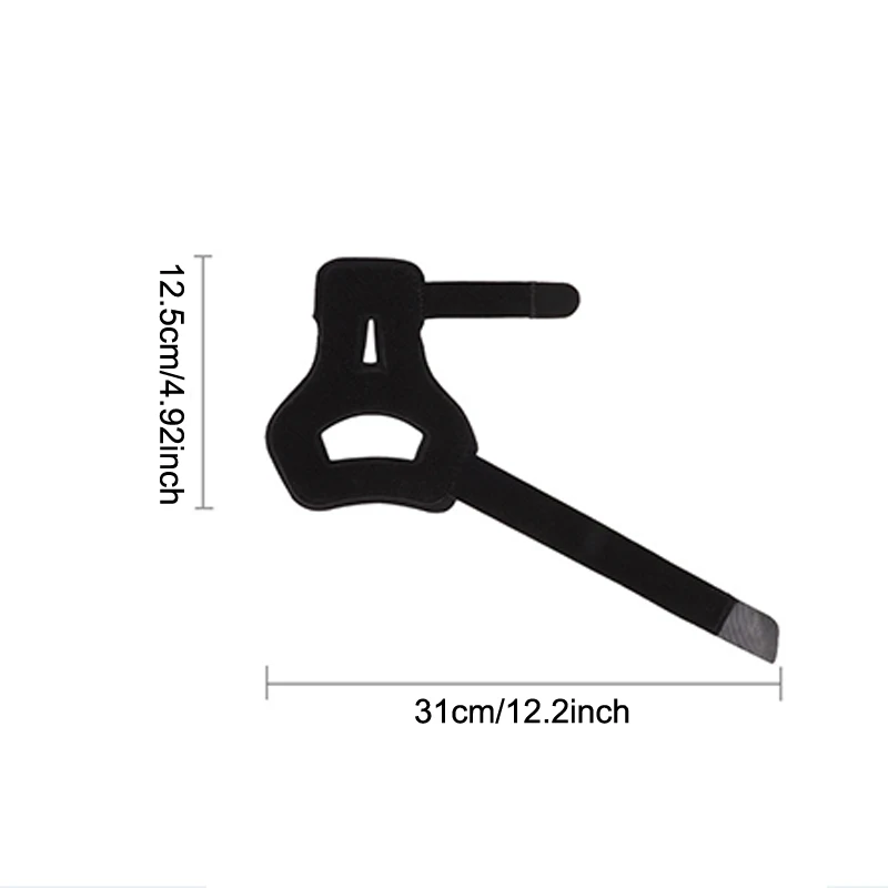 Rinforzo in foglio di alluminio Polsino protettivo per ufficio Compressione regolabile Polsino regolabile Ambidestro leggero