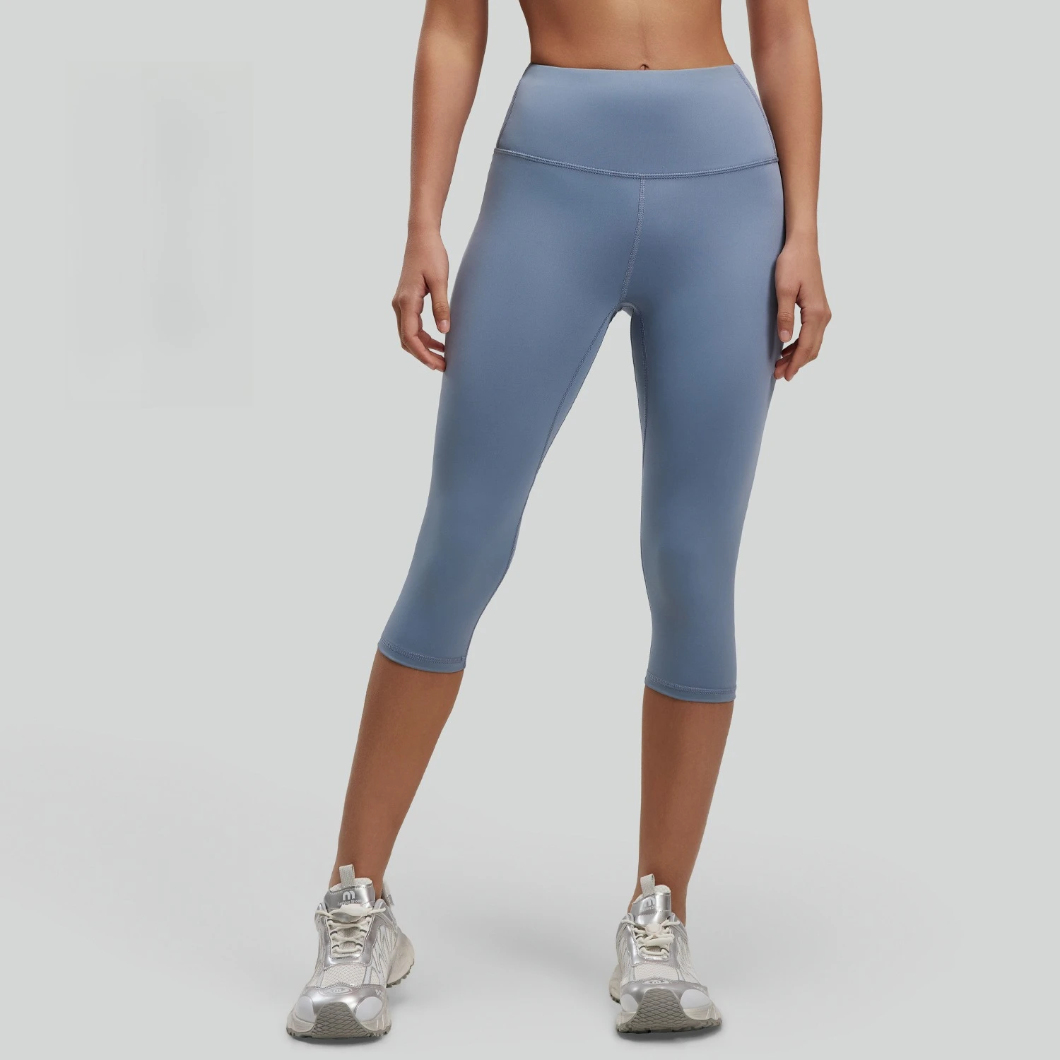 Gutashye Women High Waist 3/4 Yoga Pants Stretchy Butt Lifting Capri Workout Fitness Running Pants