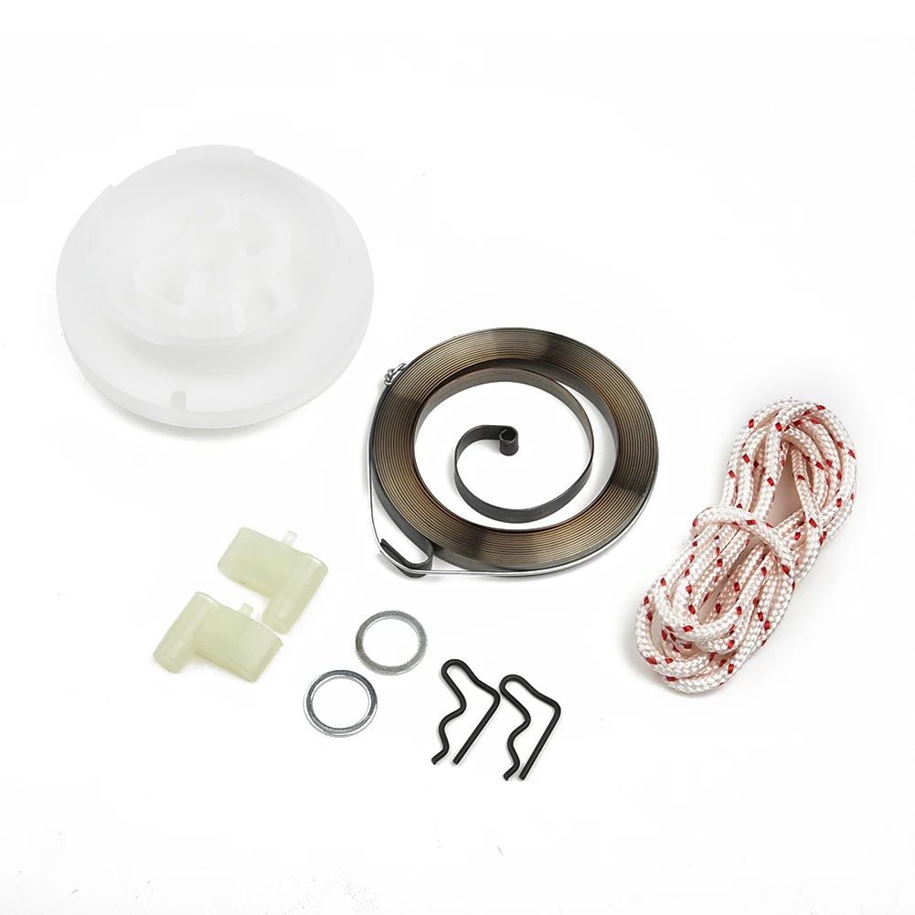 Trimmer Repair Kit Featuring Starter Pulley Recoil Spring Rope Pawl for FC55 FS55 FS45 FS46 FS38 HL45 Power Equipment
