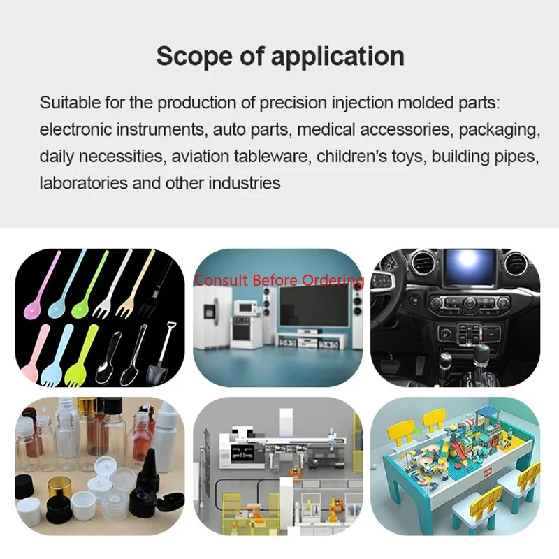 Macchina orizzontale in plastica elettrica per stampaggio da tavolo 17T 40g 0-400 ℃   Macchina per lo stampaggio ABS/PVC/PP