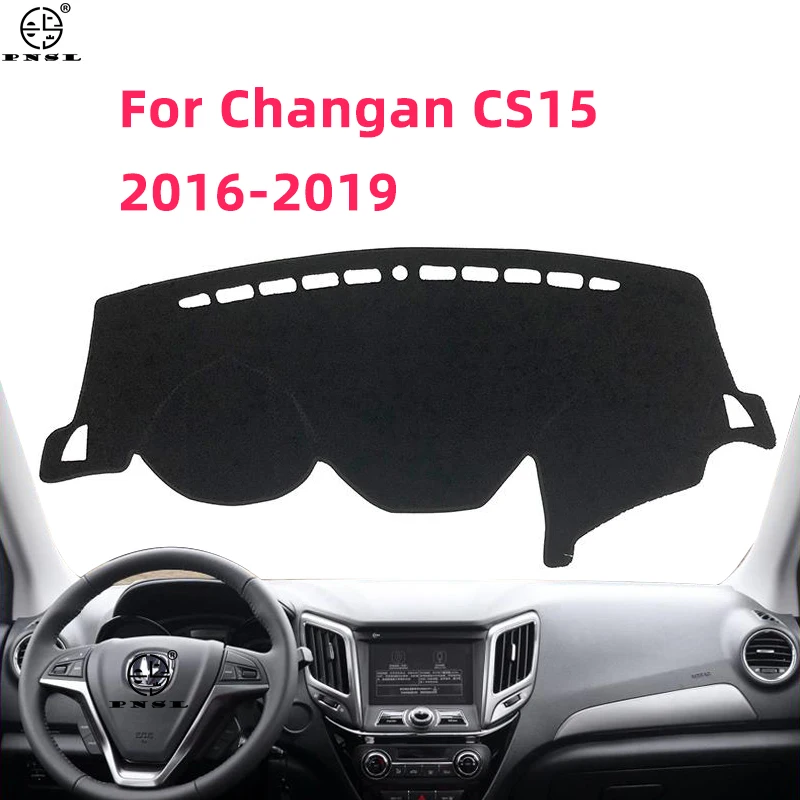 

Противоскользящий коврик для Changan CS15 2016 2017 2018 2019, коврик для приборной панели с защитой от УФ-лучей, коврик для приборной панели, аксессуары для автомобиля