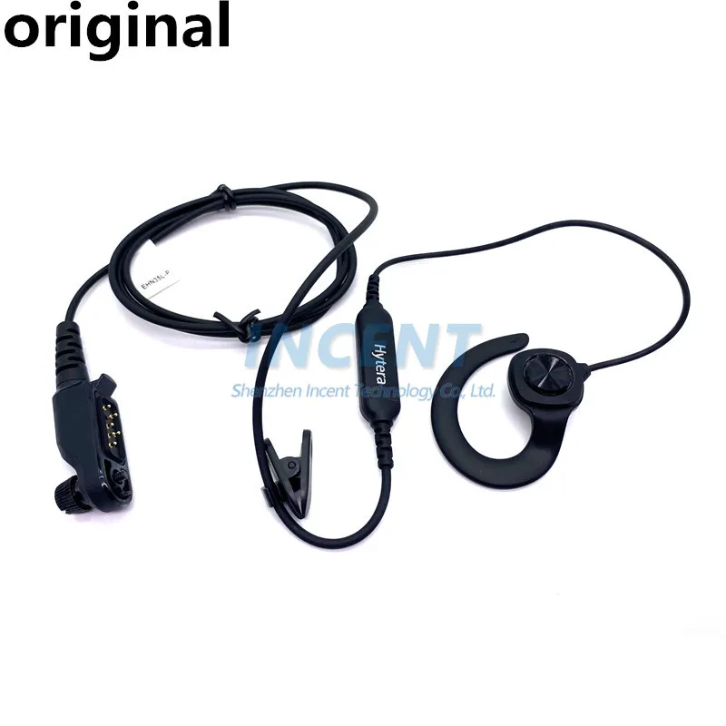 Auricular EHN35L-P Original para Hytera, BP565, BP515, BP566, BP516, BP568, BP518, BP562, BP512, AP585, AP515, AP525LF, DMR, Radio analógica