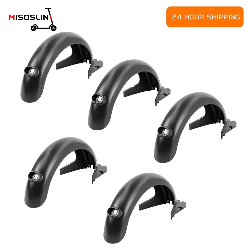 1-6PCS Rear Mudguard Plastic Water Shield Electric Scooter Accessories Tyre Splash Fender Guard For Segway Ninebot Max G30 Parts