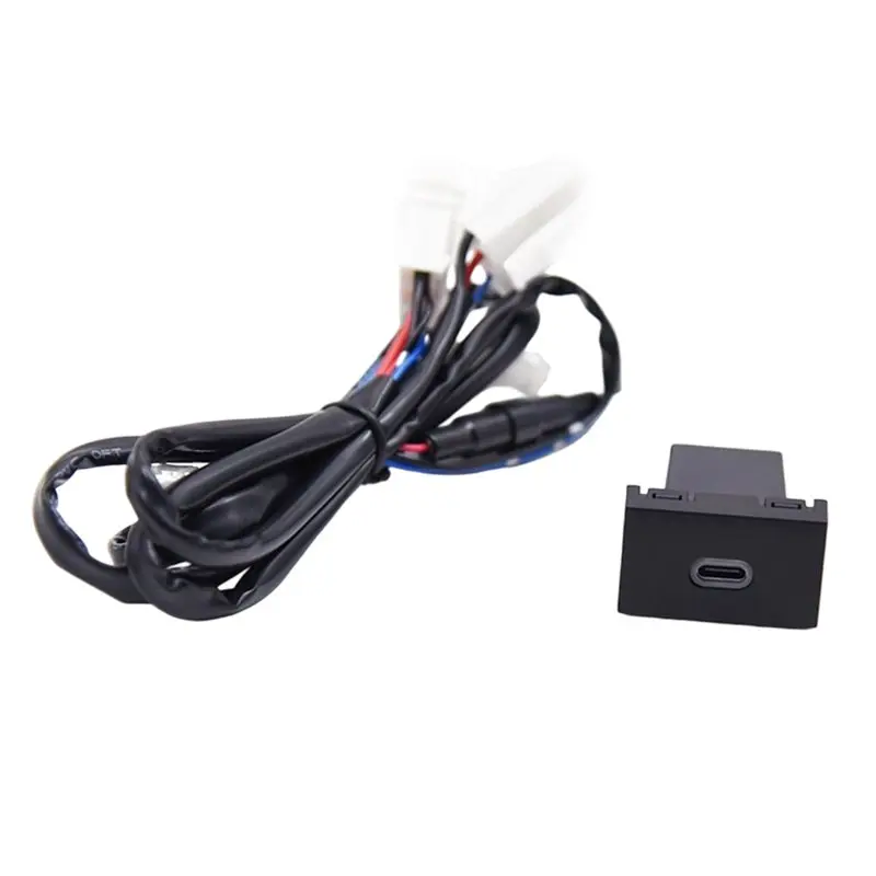 

Classy-Power Adapter Socket PD Fast Charge Type-C Car Phone Charging Outlet For VW Lavida 2008-2012