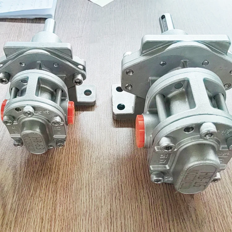 Precision conveying stainless steel spiral gear pump