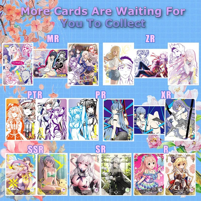 Goddess Story  Anime Girl Collection card ns-5m-5 Series 6 Online Edition Booster Box SSR Playing Cards Child toy