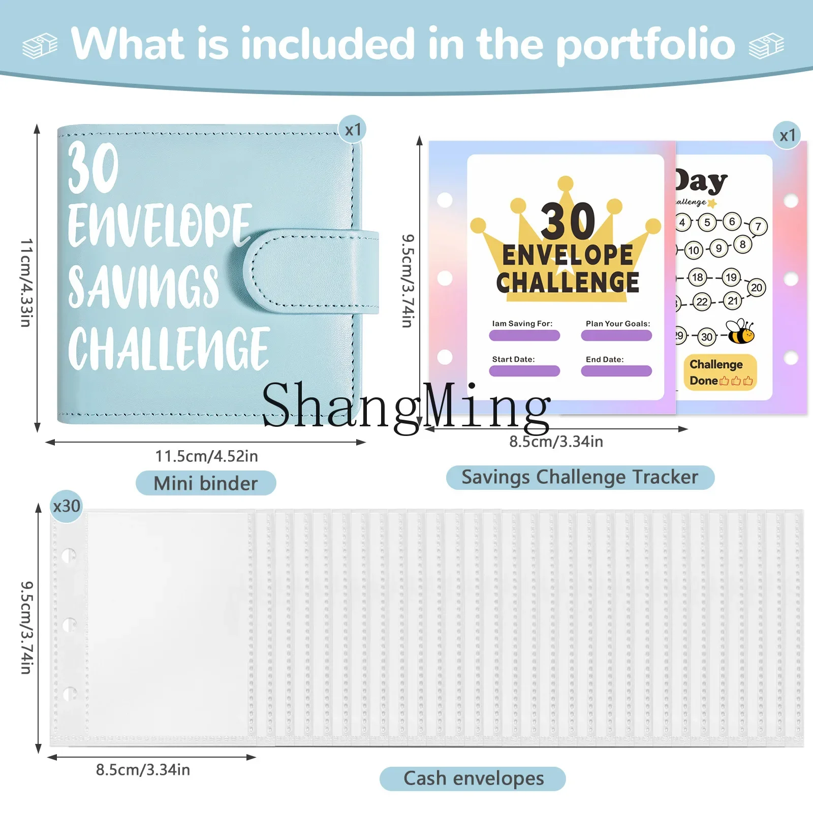 

CLL Monthly Challenge Save Money Savings Book Loose-leaf Save Money Handbook