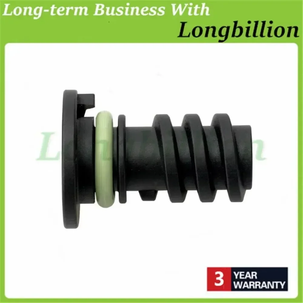 10X A0029902017 0029902017 Green Black Rubber Ring Engine Oil Pan Drain Screw Plug Plastic for Mercedes-Benz C63 AMG S550 S550E