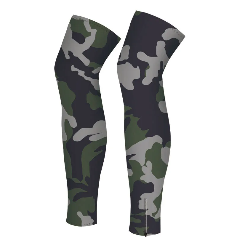 

Outdoor Camo Cycling Leg Warmers Cover, Windproof Soft Shell, Knee Sleeve, Breathable, MTB Mountain Bike, Travel Protect Cover