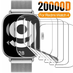 Screen Protector For Redmi Watch 4 Smart Watch Full Coverage Transparent Anti Scratch Hydrogel Film For Redmi Watch4 Not Glass