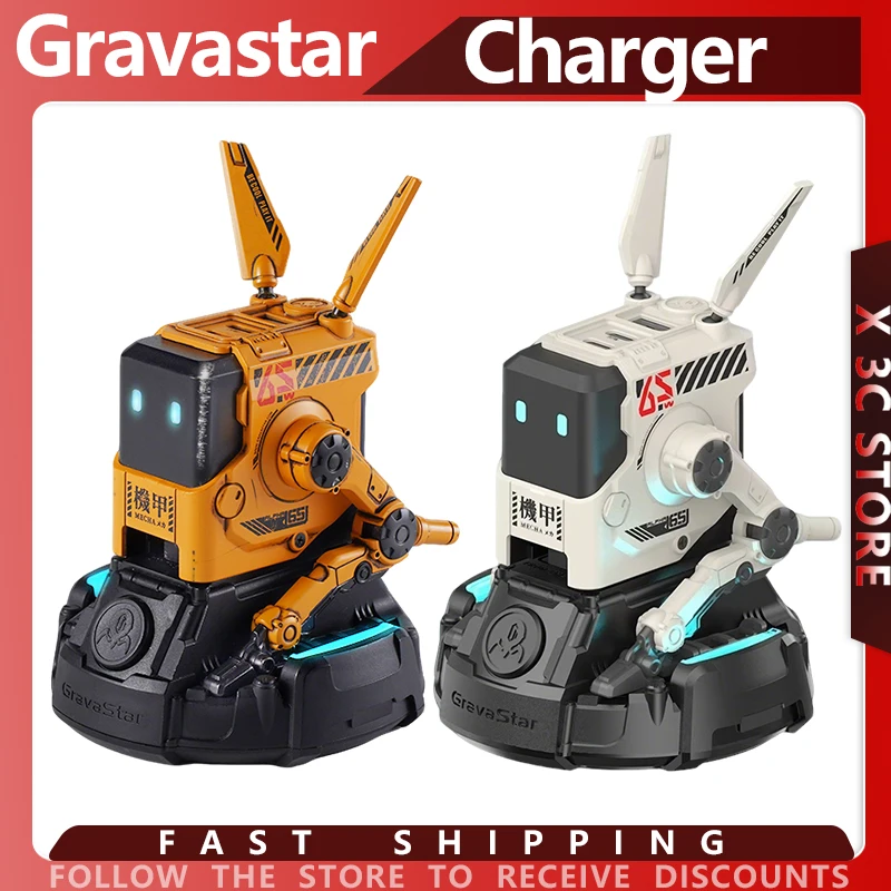 

Зарядное устройство для собачьего азота, 65 Вт, нитрид галлия, 2500 Вт, мощность, быстрая зарядка, настольная зарядка, набор кабелей для передачи данных Mecha, индивидуальный прохладный внешний вид