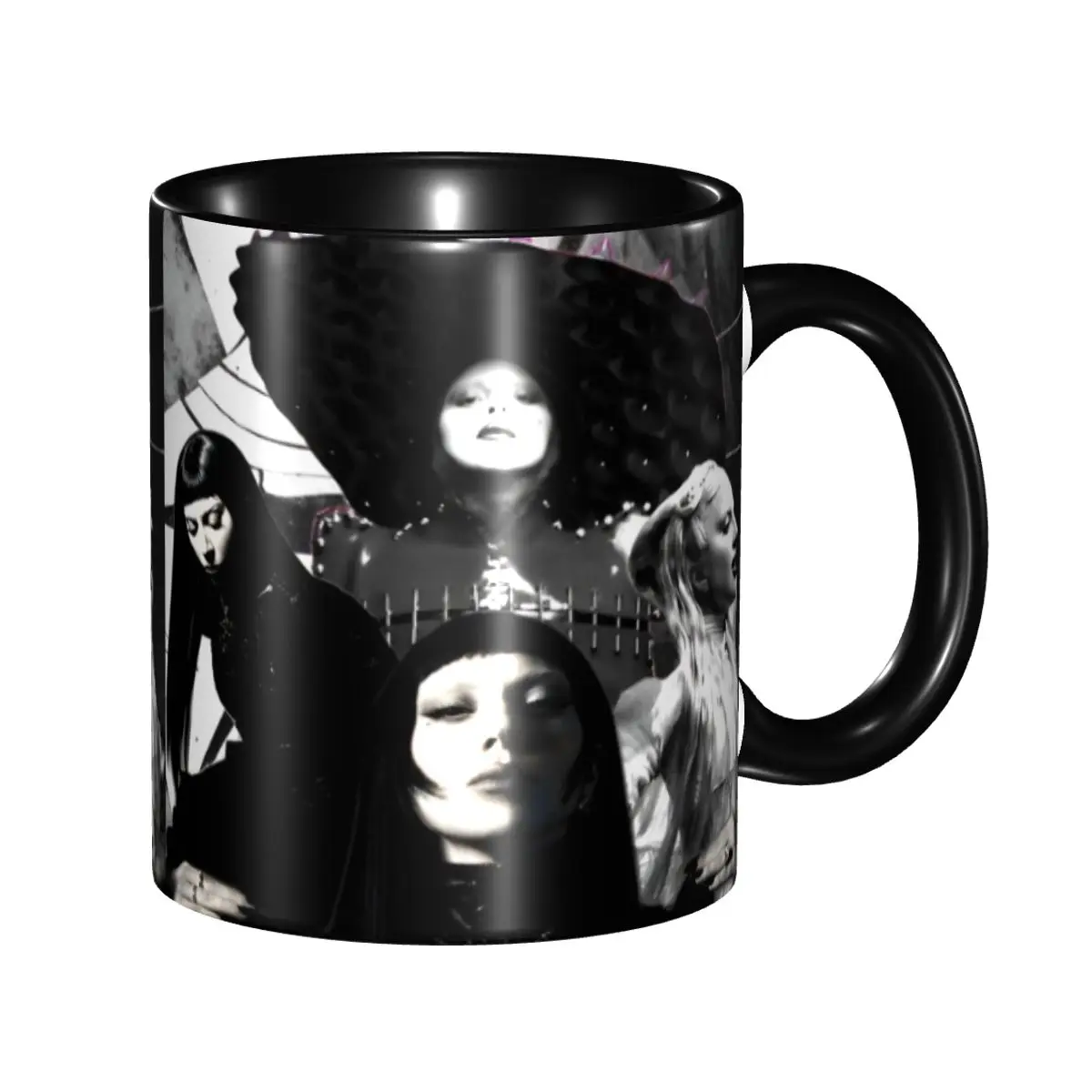 

Персонализированная кружка Lady Gaga: винтажный комикс, поп-музыка, известная певица, керамическая кружка, креативный подарок