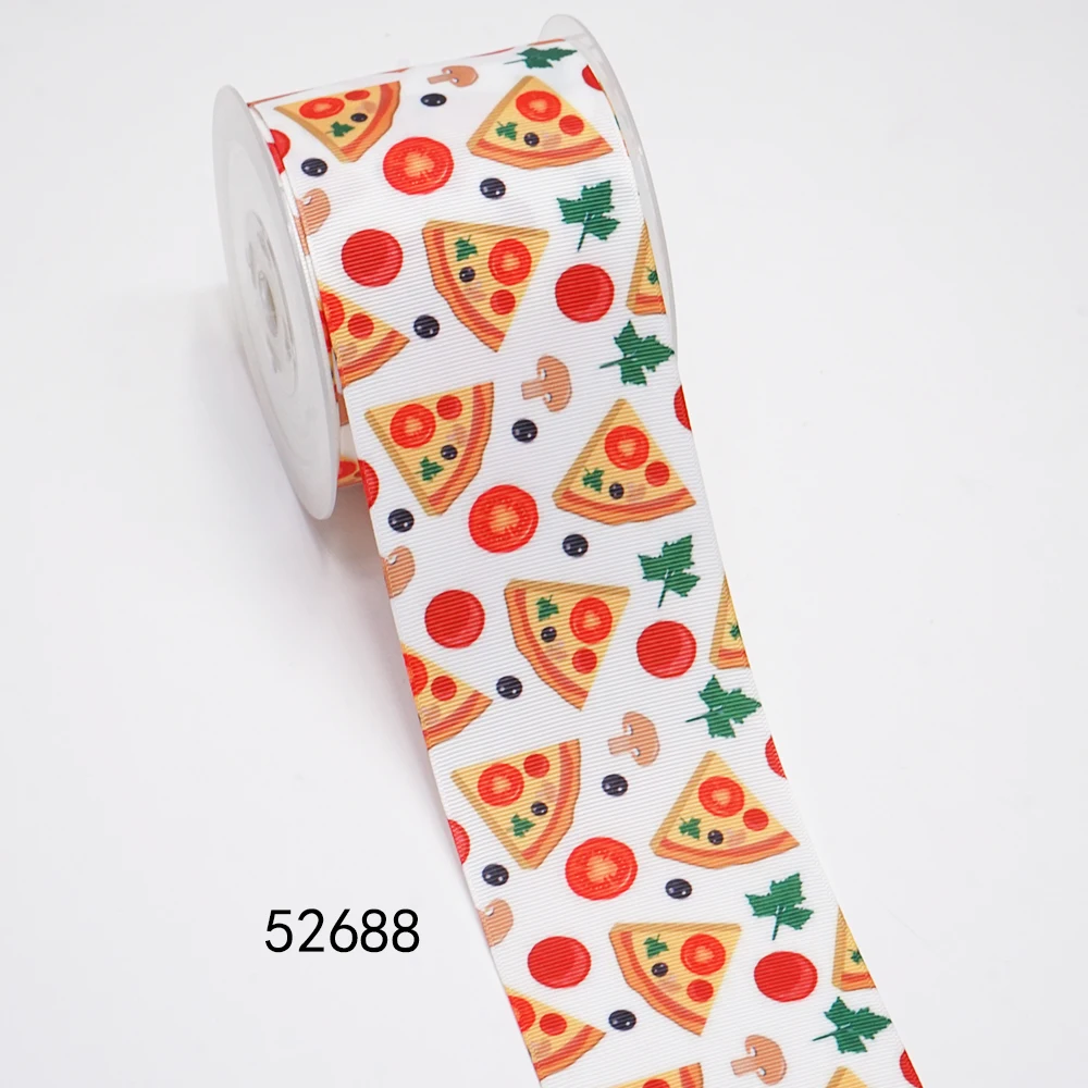 DIY Cartoon Food Printed Grosgrain Ribbon For Craft Supplies Sewing Accessories 5 Yards, Planar Resins Mold 10 Pieces. 52610