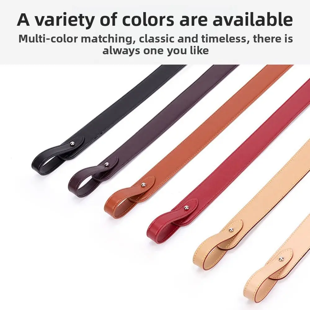 

Ремешки для сумок из натуральной кожи класса люкс, однотонные, регулируемые, для ношения через плечо, ручки для сумок из искусственной кожи, ручки для кошельков