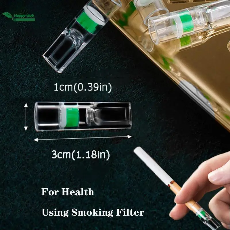 Soporte desechable para filtro de cigarrillos, accesorio para fumar, para la salud, regalo para hombres