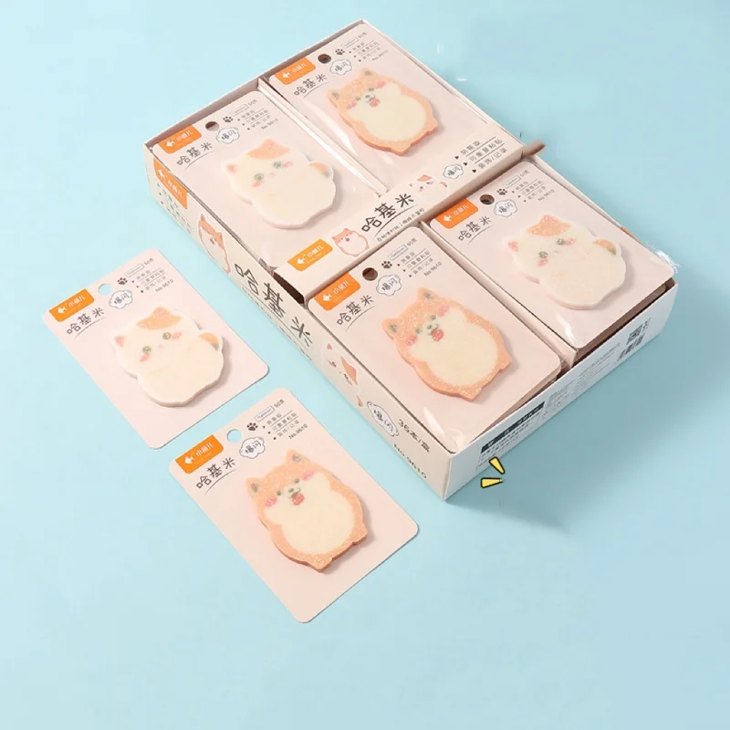 36pcs-lot-kawaii-cat-dog-animal-memo-pad-cute-n-times-stationery-label-notepad-bookmark-post-school-supplies