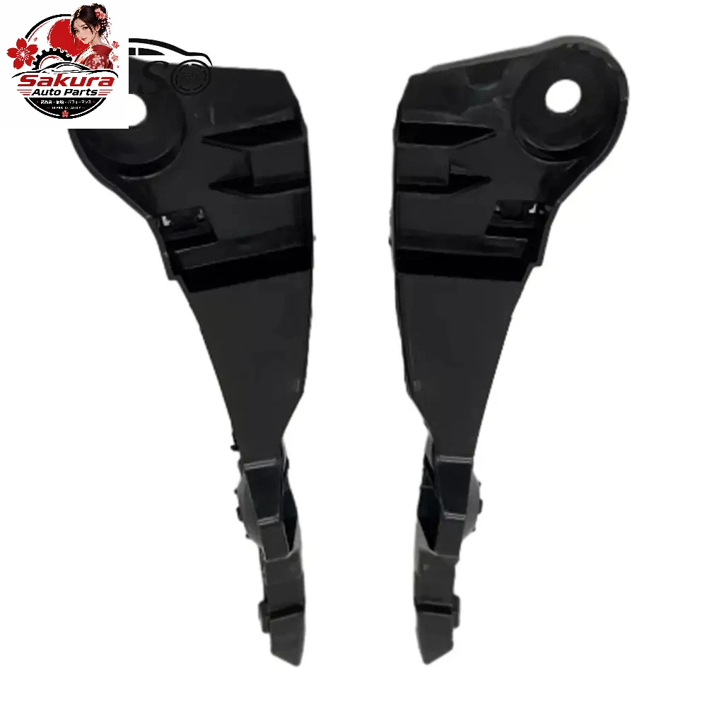 Pair Left Right Front Bumper Bracket Beam Mount Support Grille Guide for Toyota Fortuner SUV 2WD 4WD 2005 2006 2007 2008