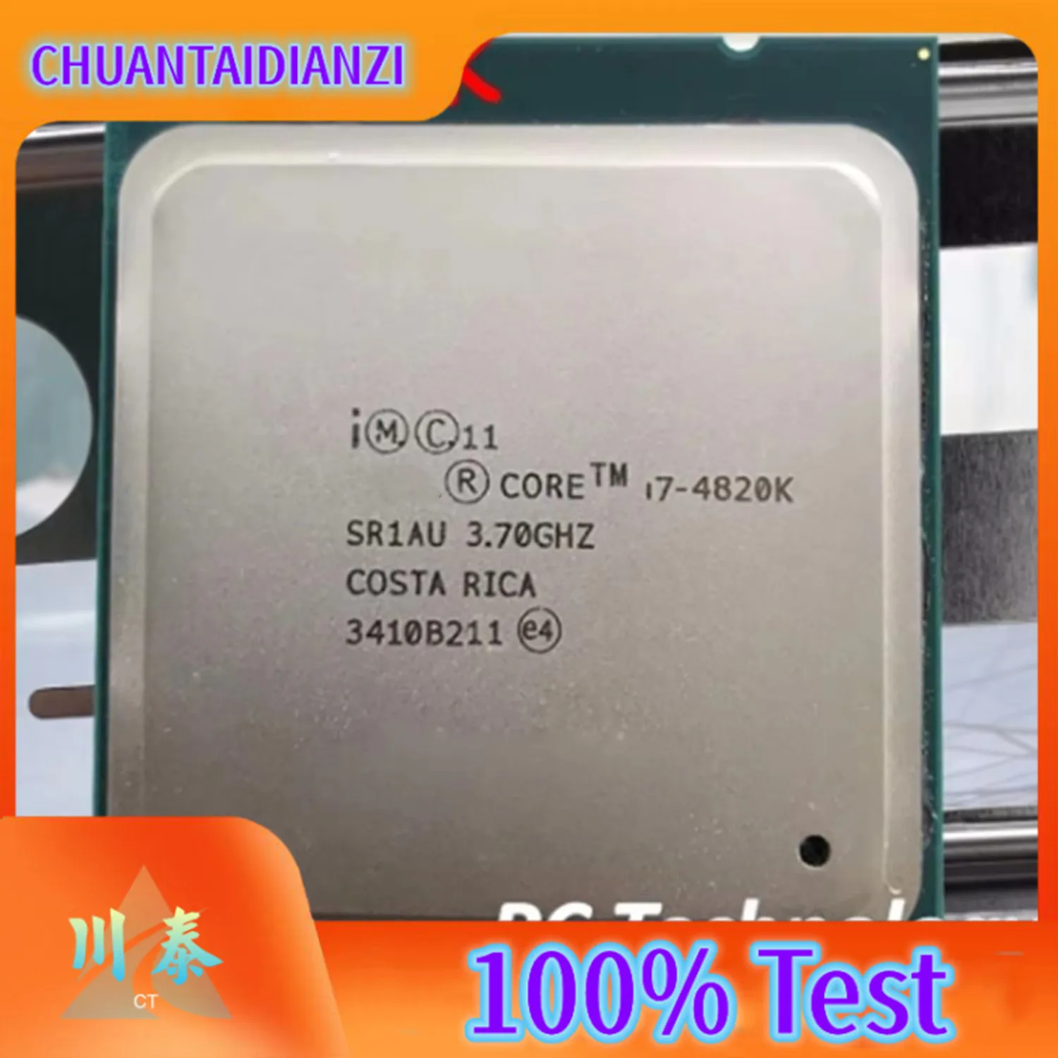 

Original Intel core processor i7-4820k (3.7Ghz/10MB/4-cores/130W/22nm) LGA2011 Desktop CPU i7 4820K