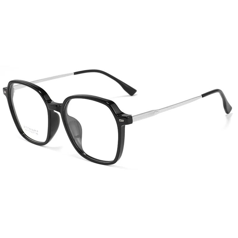 Large-frame Translucent Blue Women's Whitening Myopia Blue Light Glasses Men Optical Prescription Multifocales Progresivos