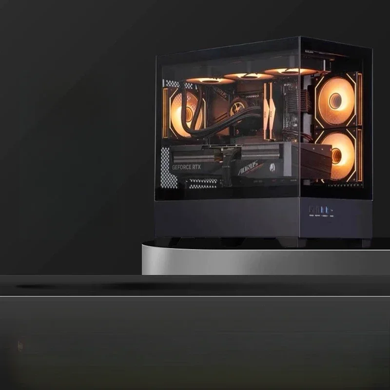 High-performance DIY host set, play 3A masterpiece games, host e-sports process eats chicken performance and appearance