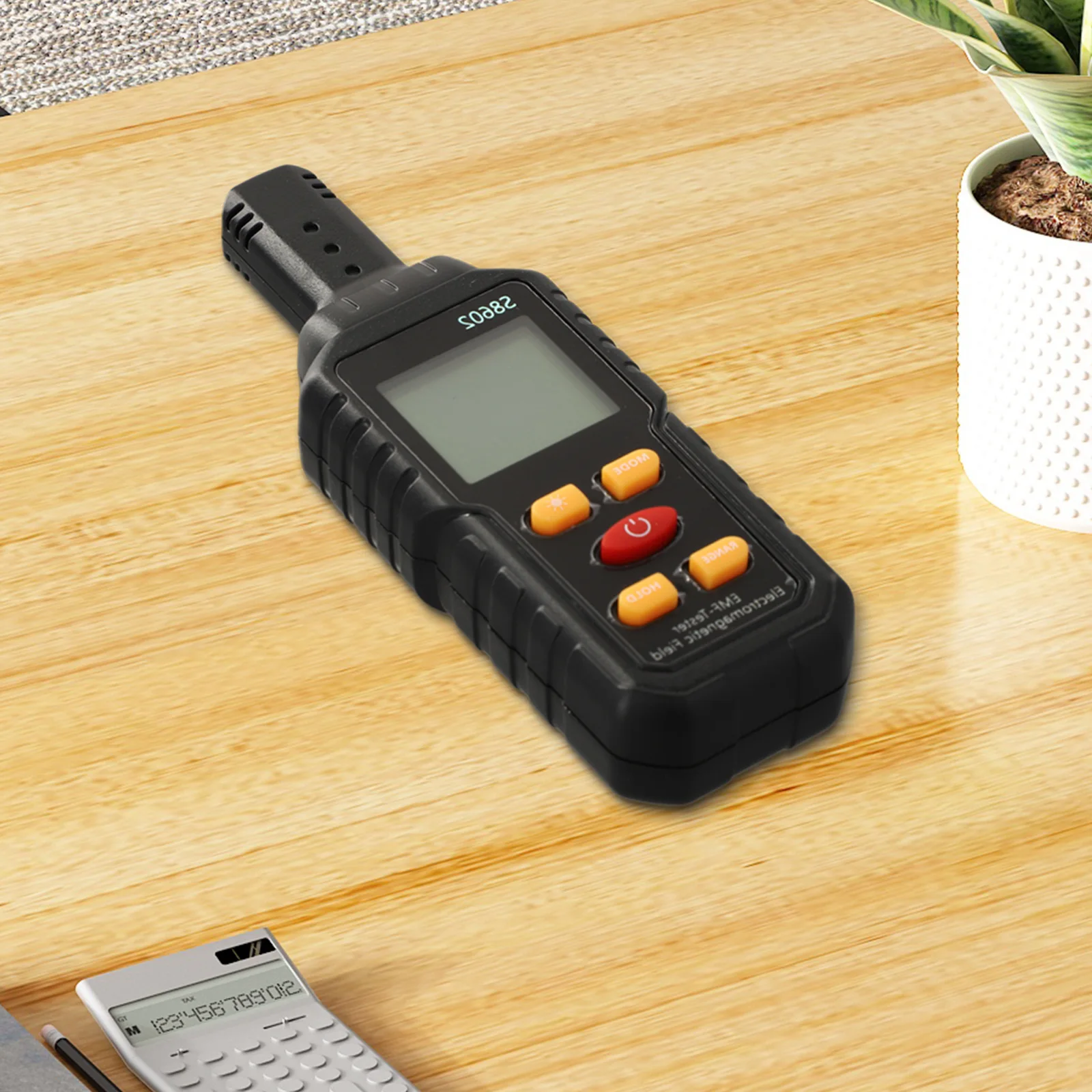 S8602 Radiation Dosimeter Radiation Meter Replacement Tester Tool 3 In 1 Practical Accessories Digital Radiation