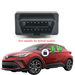 LHD Power Automatic Door Speed Lock Unlock Window Close OBD Module Kit For Toyota CHR C-HR AX10 AX50 2018-2023