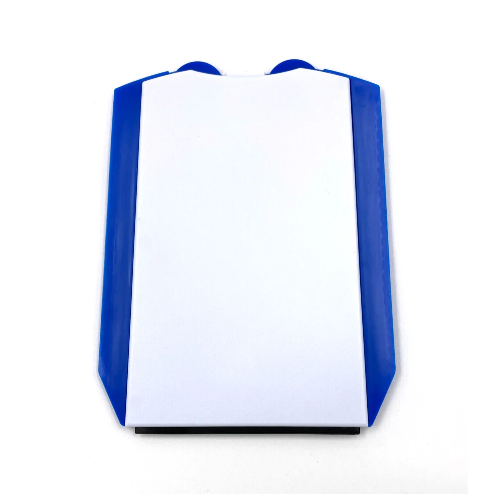 قرص ركن السيارة البلاستيكي الأزرق المحمول ABS قرص ركن السيارة الموقت على مدار الساعة عرض وقت الوصول #4