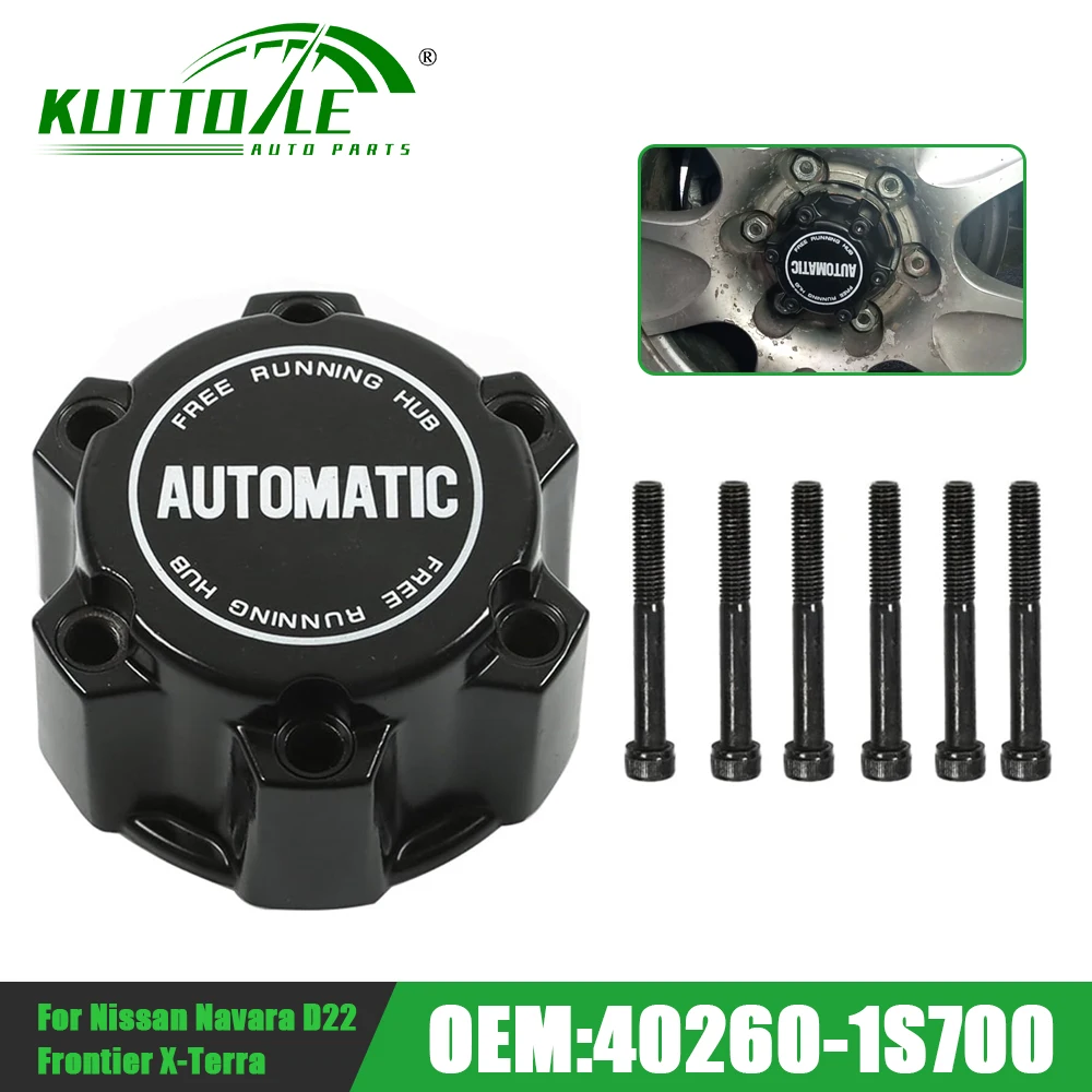 40260-1S700 Free Running Wheel Locking Automatic Mechanical Hub Kit 28 Splines For Nissan D22 Frontier Navara X-Terra 1998-2003