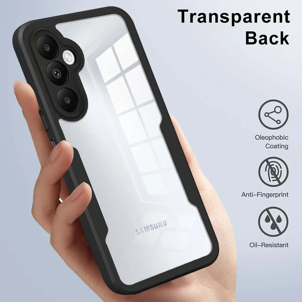 360 Full Body Screen Protector Transparent Case For Samsung Galaxy S24 S23 A15 A14 A54 A34 A05 A05S A04S Shockproof Phone Cover