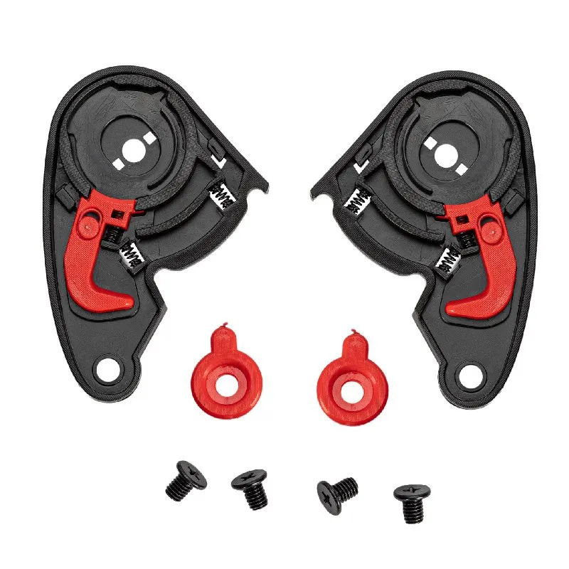 1Pair Motorbike Helmets Visors Base Plate LensHolder for NZI TENDY Helmets Lens Fixing Base