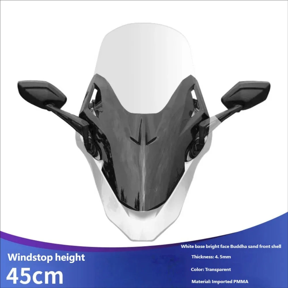 For 2021-2024 Honda PCX160 Modified with Forsa Front Windshield and PCX160 Forward Windshield Kit