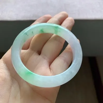 

zheru Jewelry Natural Burma Jade 54mm-62mm bracelet Exquisite Princess bracelet send girlfriend send mom