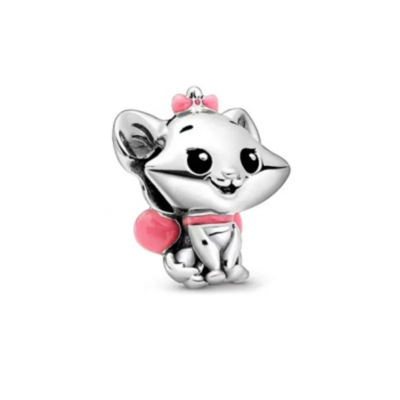 Disney-Winnie The PoChaînes Stitch Charm Pendentif Fit Bracelet, Argent 925, Dessin Animé, Original, Femme, Bol, Bijoux, Accessoires, Cadeaux