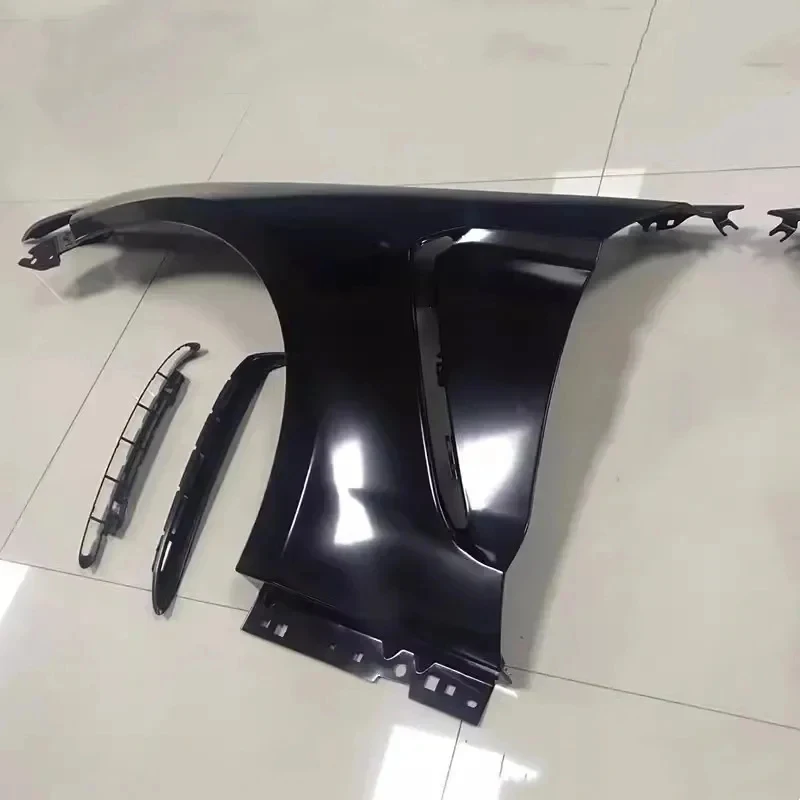 

Factory Hot Sale GT0 Style Body Kit Front Bumper Lip Grille Fog Lamp Frame Eyebrow Fit Mustang Exterior Modifiion Parts