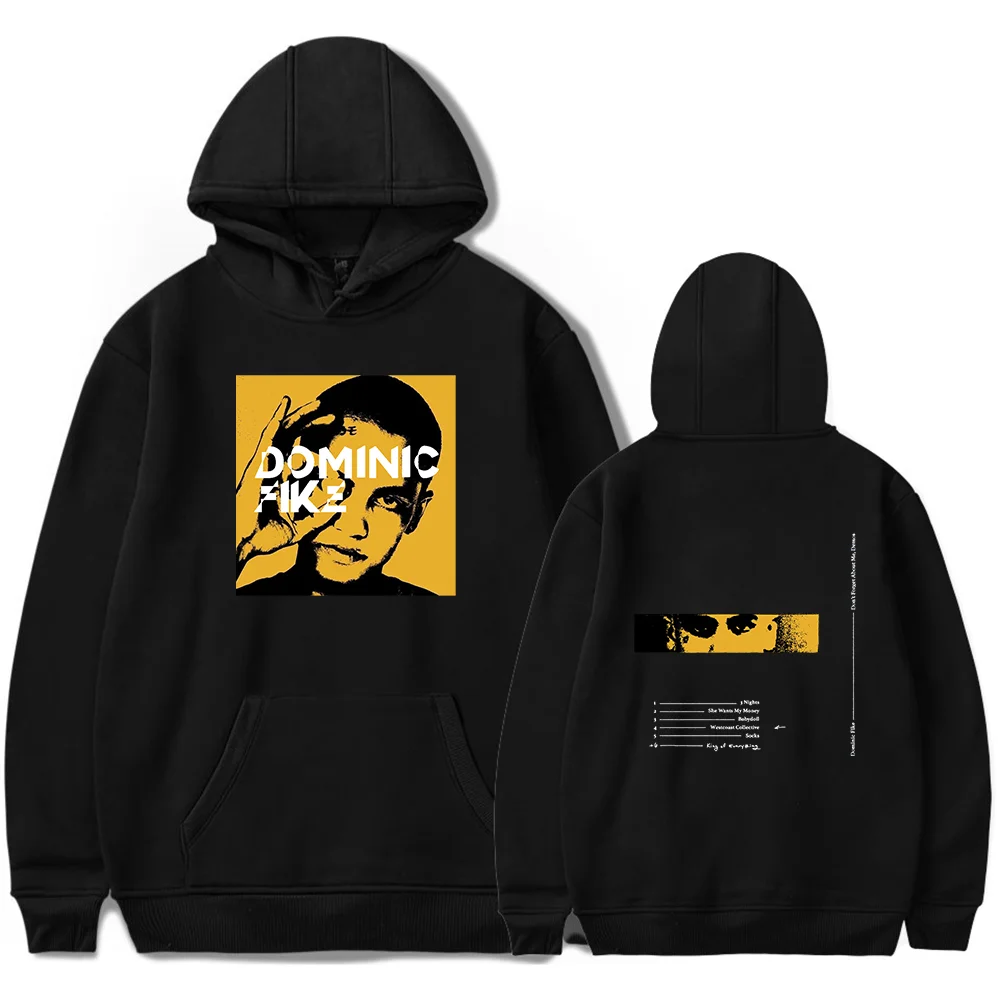 Dominic Fike Babydoll Hoodie 2026 New Album Merch Print Pullover for Men and Women