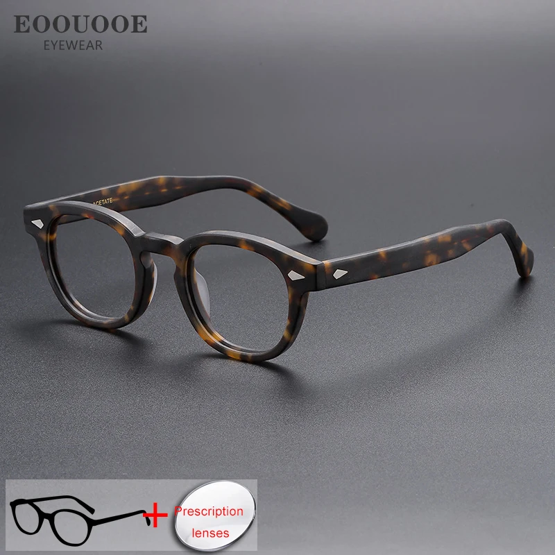 

Acetate Men Optics Glasses Transition Prescription Recipe Lenses Progressive Myopia Eyewear Reading Eyeglasses Leisure Style