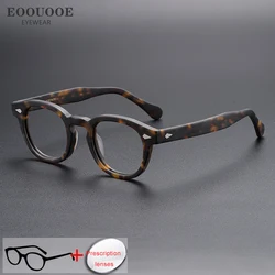 Acetate Men Optics Glasses Transition Prescription Recipe Lenses Progressive Myopia Eyewear Reading Eyeglasses Leisure Style