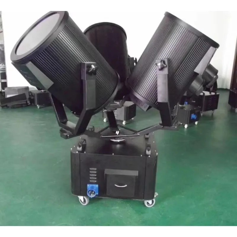 

Multi Head Spotlight Green Ray Throw Long Searchlight Air Rose Decoration Roof Metal Hydride Projector Lamp