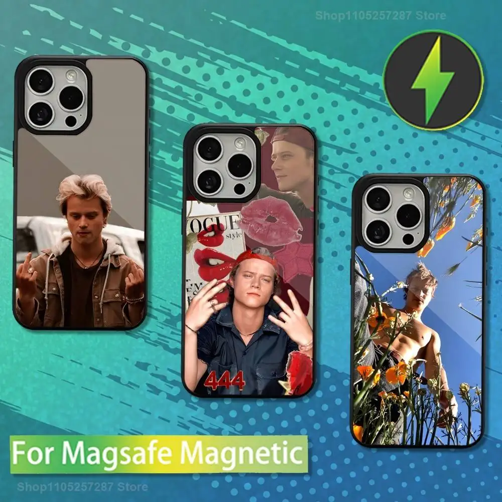 

Actor R-Rudy P-Pankow Phone For iPhone 17,12,11,16,15,13,14,Pro,Max,Plus,Mini, For Magsafe,Magnetic Wireless Charging Case