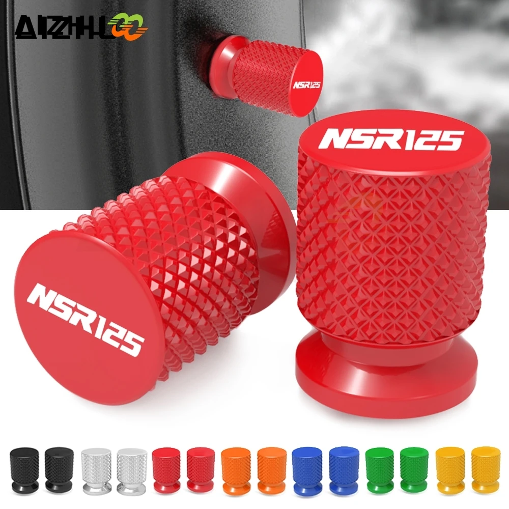 

FOR HONDA NSR125 NSR 125 1988 1989 1990 Motorcycle CNC Tyre Rim Air Port Cover Tire Valve Wheel Stem Cap Dustproof Covers