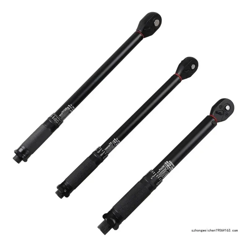 28GF 1/4 3/8 1/2Inch Clicks Torque Wrench, 3-33 Nm, 10-130 Nm,20-230 Nm Bicycles Torques Key Two-way Ratchet