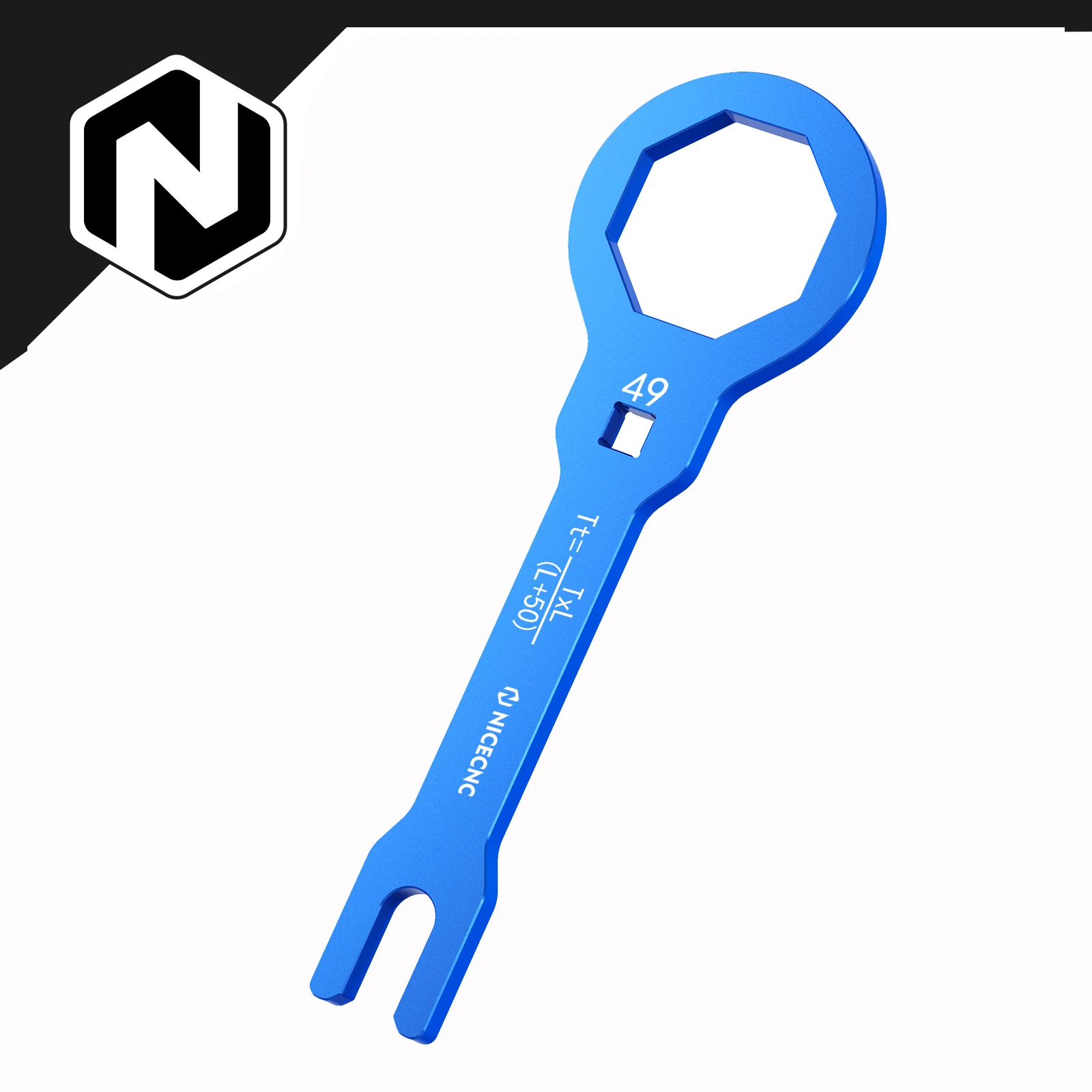 

NICECNC For YAMAHA YZ125 YZ250 YZ250F YZ450F 2006-2020 Front Fork Cap Wrench Tool 49mm YZ125X YZ250X YZ250FX 17-20 WR250F WR450F