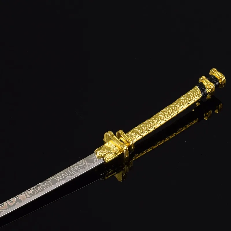 26 センチメートルゴールデンナイフ剣合金モデルゲーム周辺機器アニメフィギュア装飾品コレクション絶妙な工芸品誕生日プレゼントおもちゃ子供