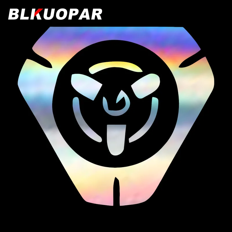

BLKUOPAR Overwatch логотип автомобильная наклейка забавная игровая графика окклюзия царапины лазерная наклейка личность лобовое стекло виниловое украшение